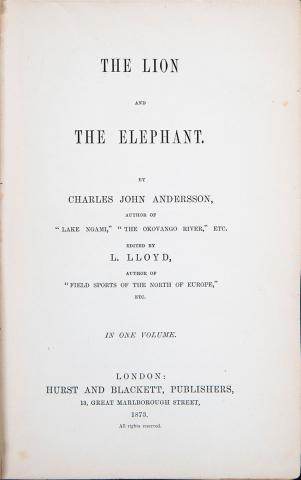 Book Title page