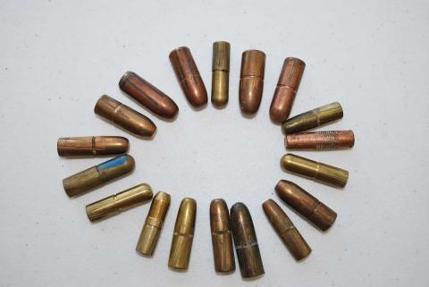 solid bullets recovered 