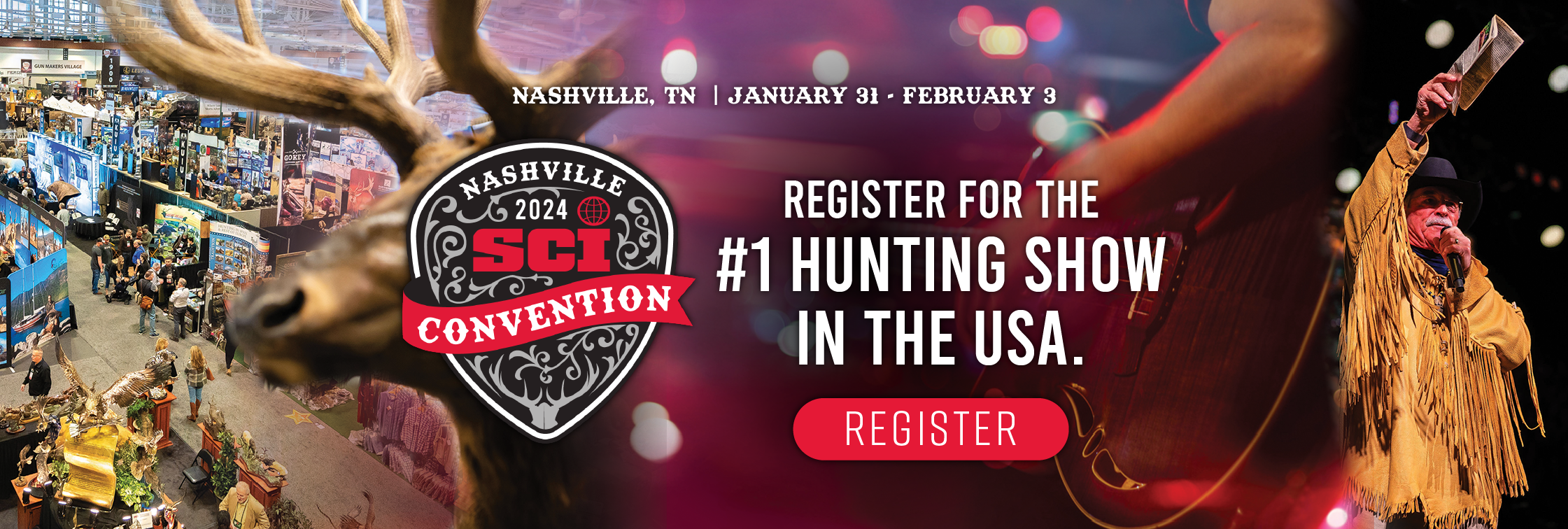 Come find your adventure at the #1 hunting show in the USA.