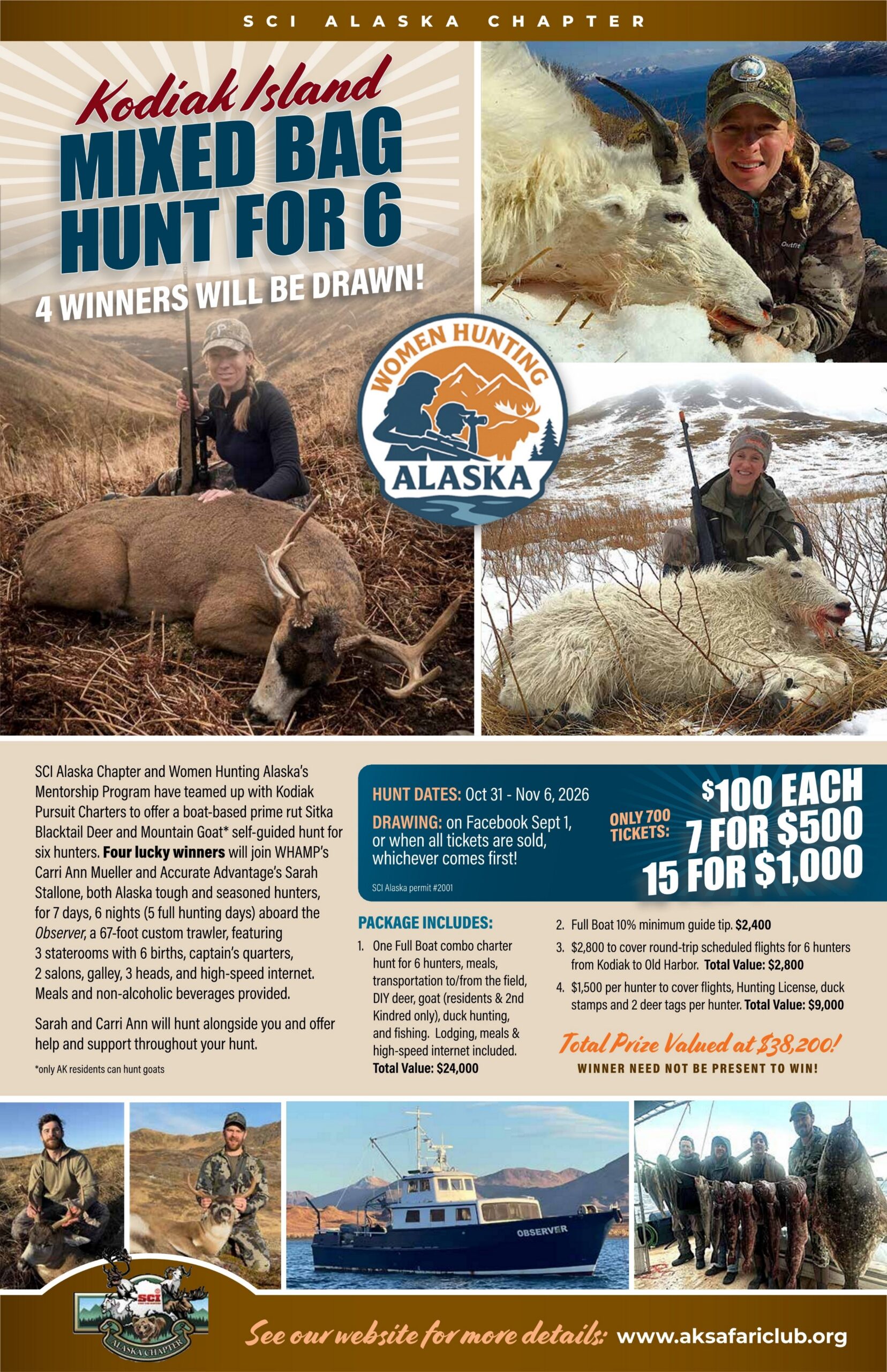 Alask Hunt Drawing