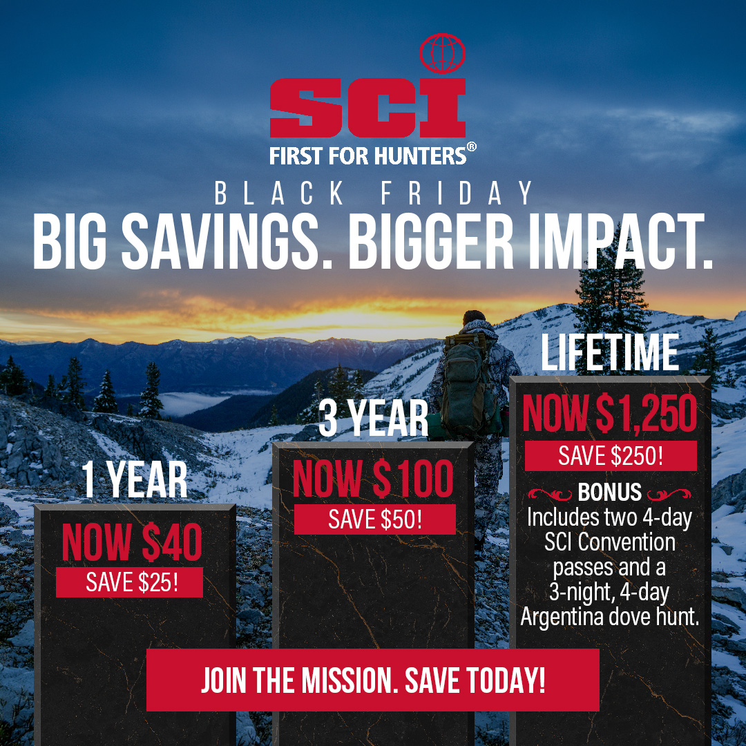 SCI Black Friday Membership Specials